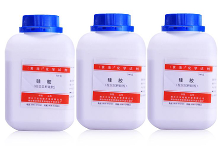 （黄海）柱层层析硅胶,硅胶粉，试剂级别,500g/瓶;12瓶/箱